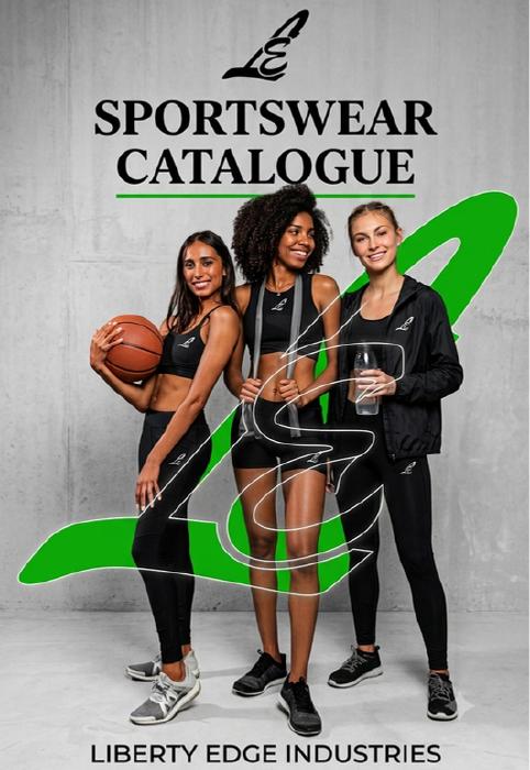 Sportswear catalogue cover