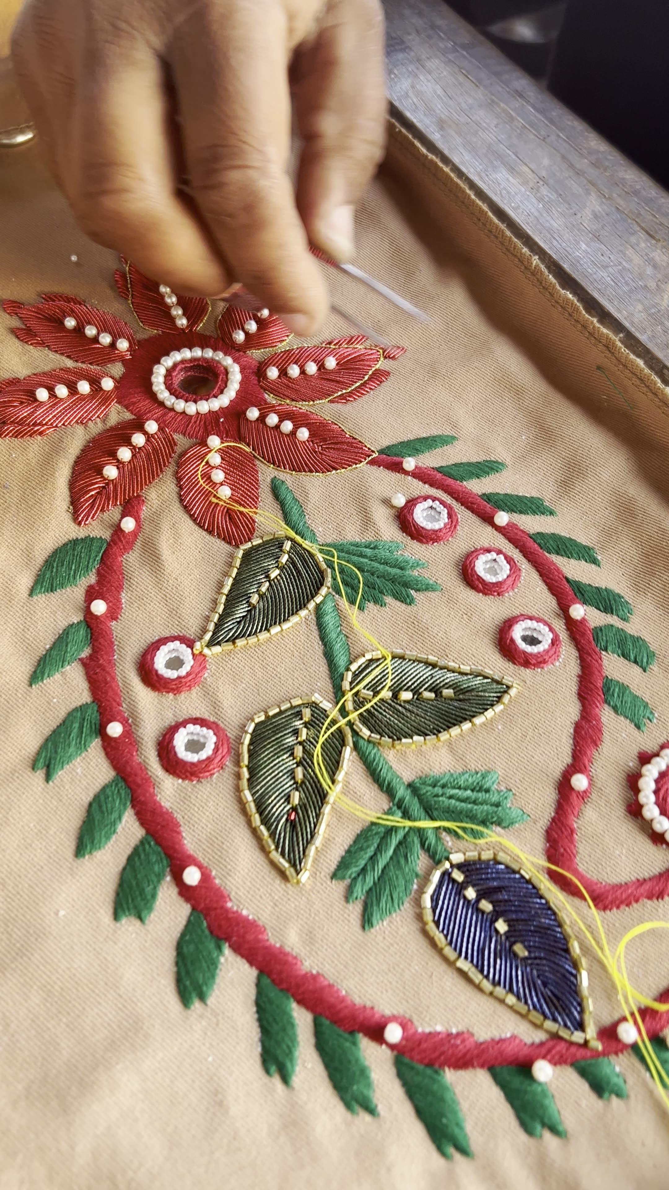 Hand embroidery